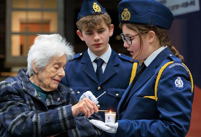 Holocaust survivor Vera Schaufeld MBE