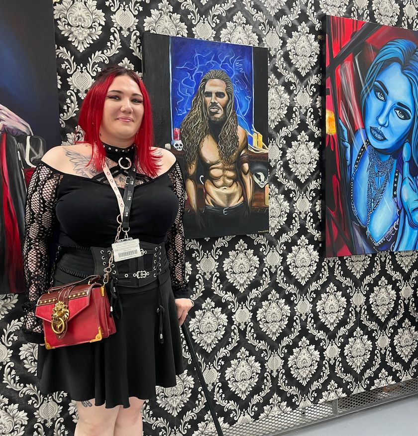 BA Fine Art student Simone Hill shows work from the course