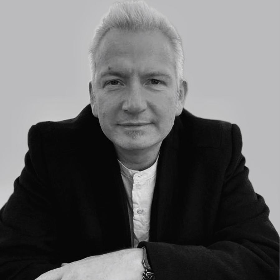 Dr David Westley profile picture in black and white