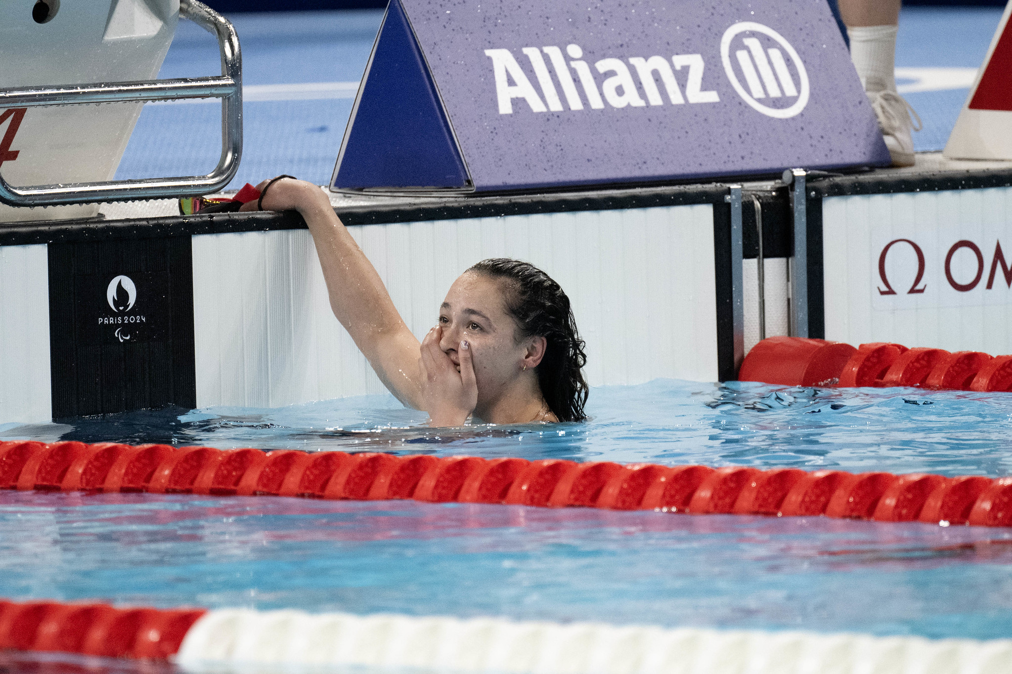 Alice Tai winning gold