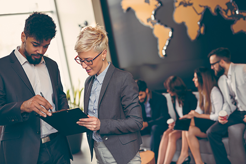 Business and Management degree apprenticeships stock image