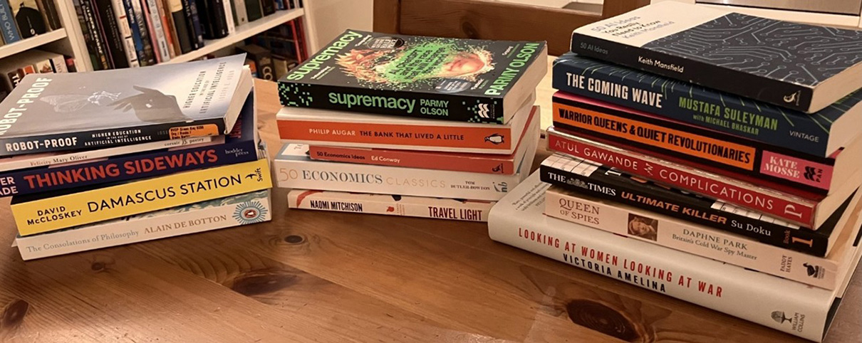 Vice-Chancellor Professor Shân Wareing’s books