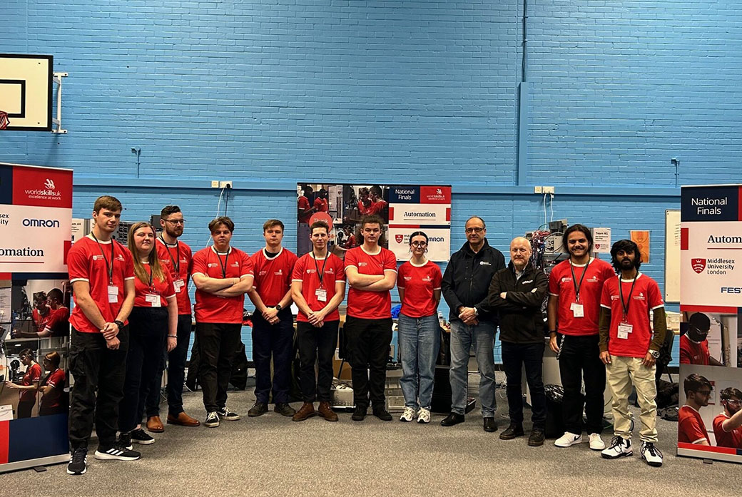 Students at WorldSkills finals