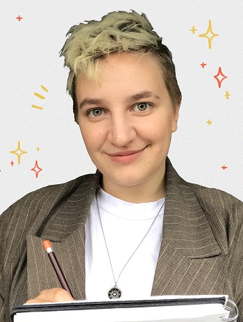 A portrait of Sianne