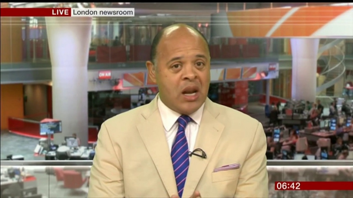 Kurt Barling a Professor in Journalism at MDX during an interview