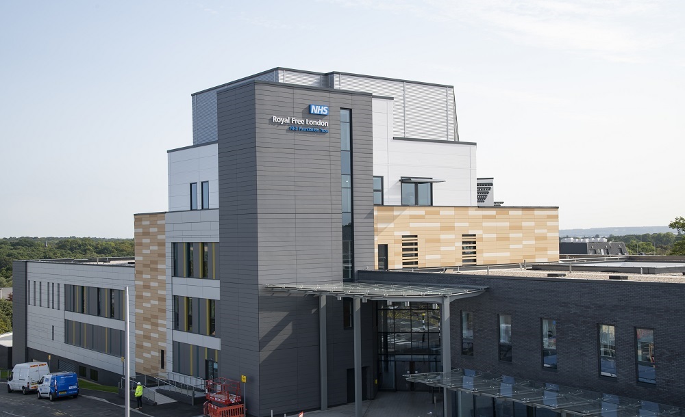 Chase farm hospital front