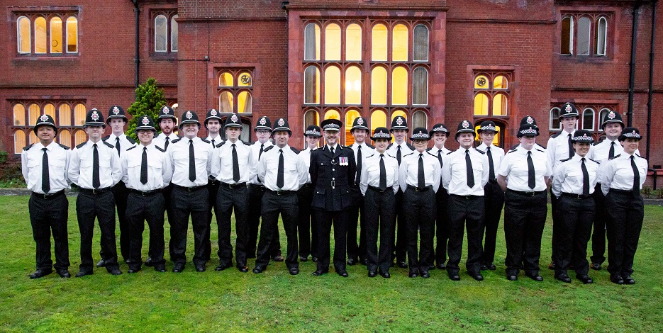 Surrey's student police officer team