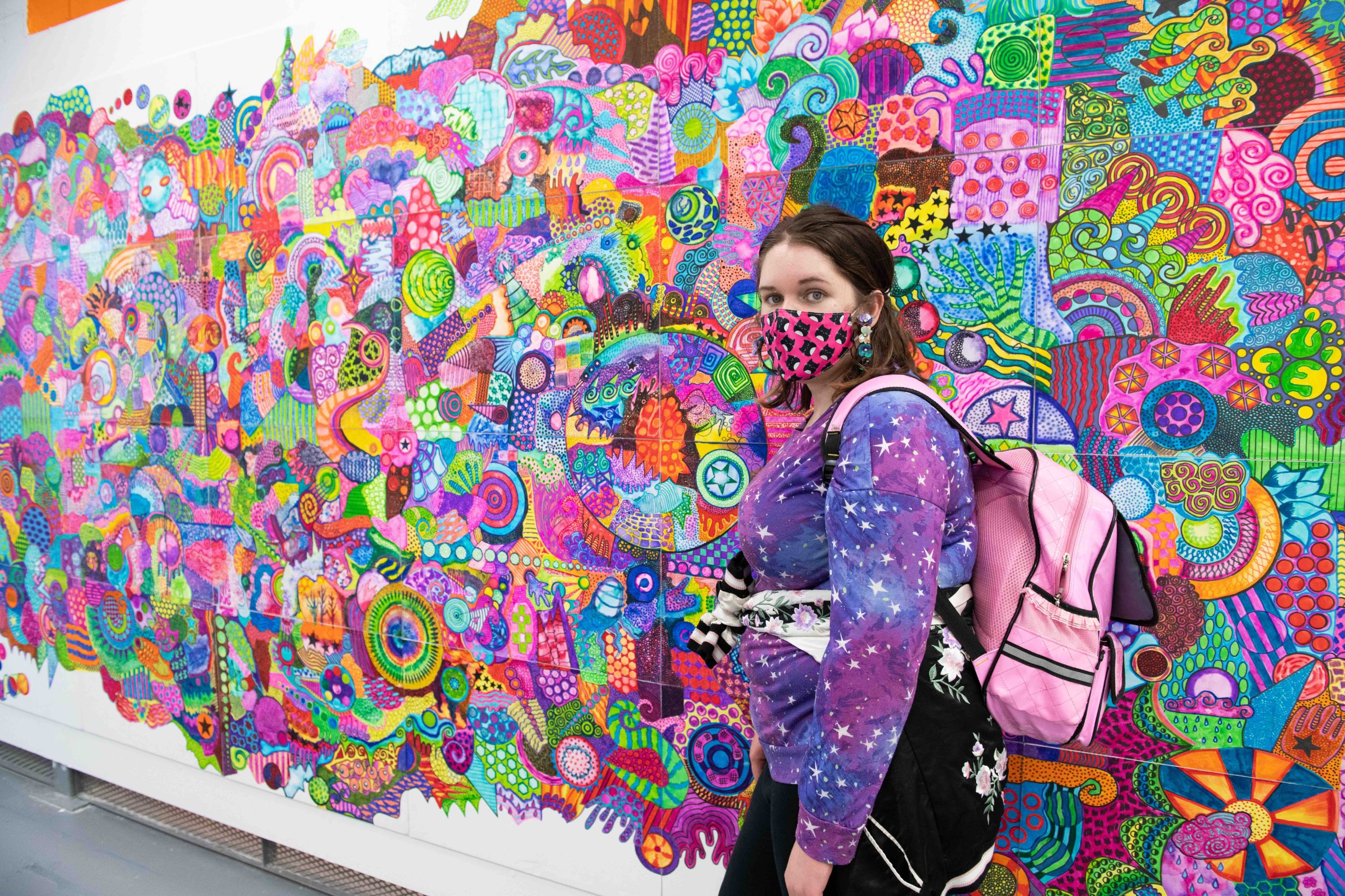 Attendee at the radical creativity event