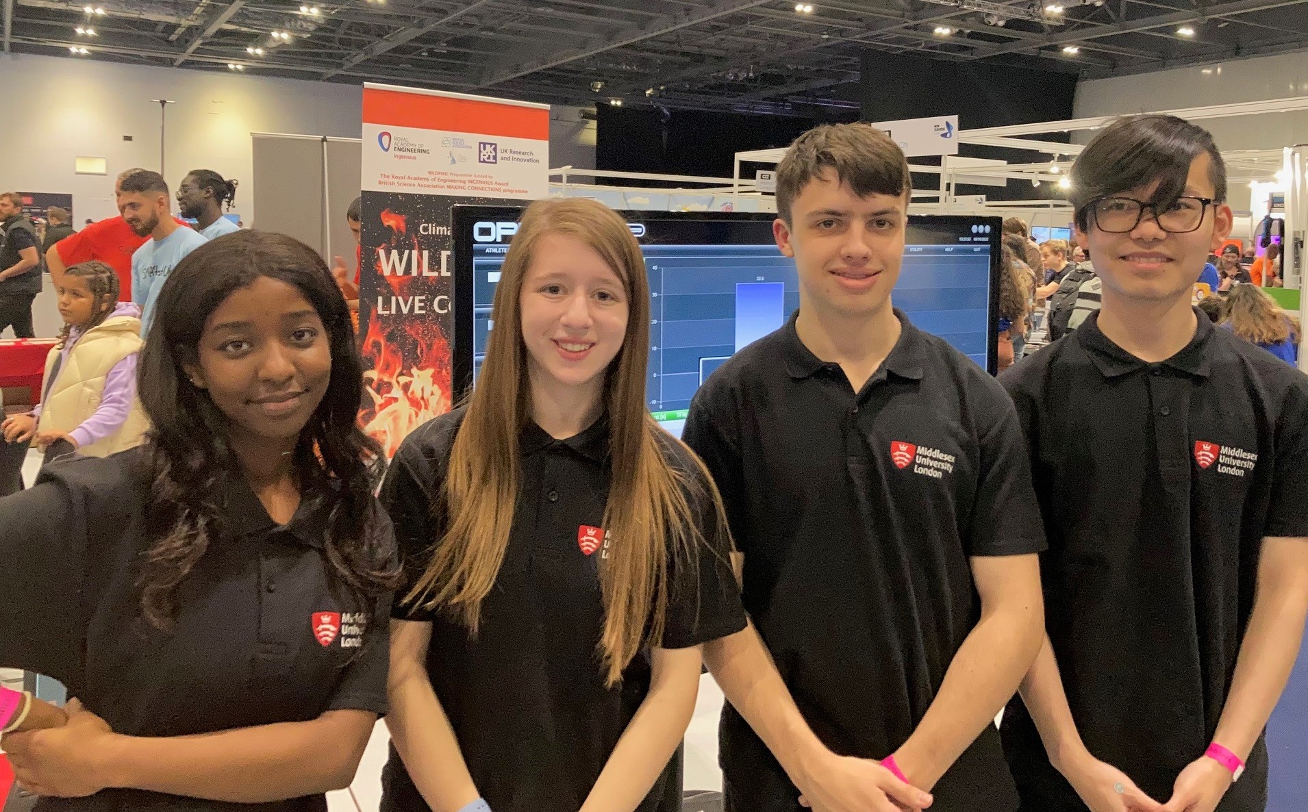 Middlesex exhibitors at New Scientist Live festival