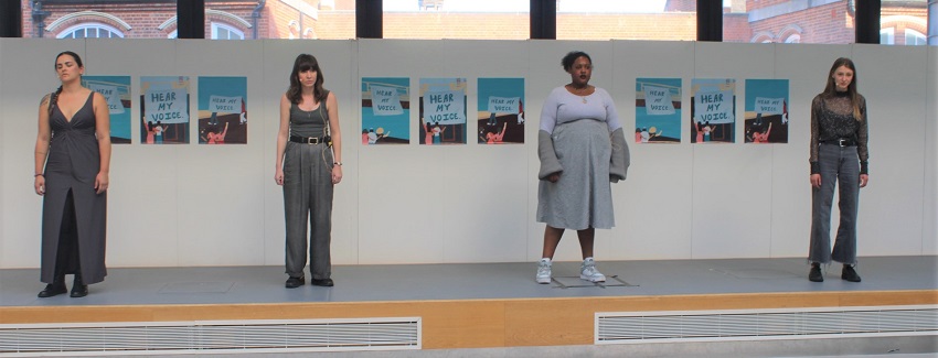 Hear my Voice event showcases