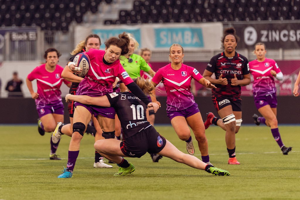 Katie-Johnson in action