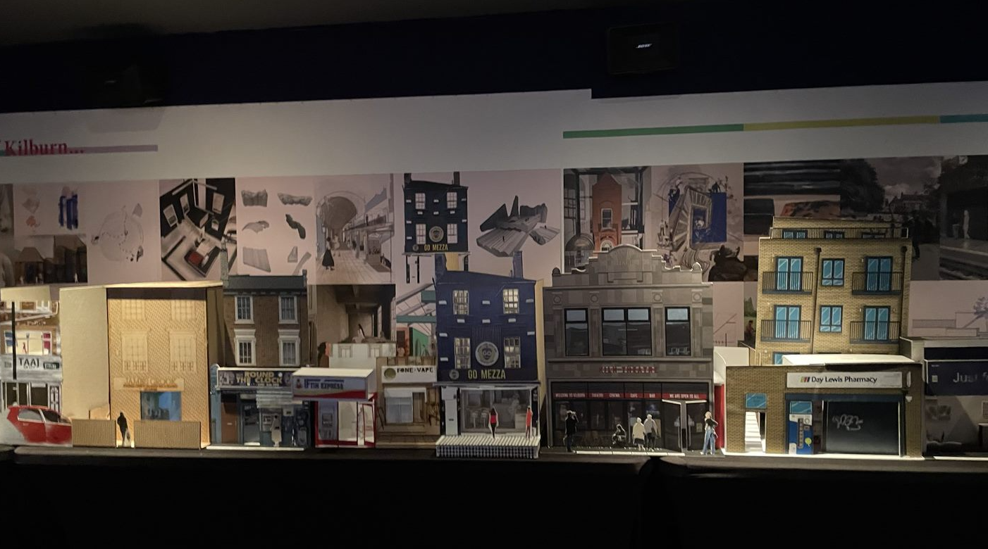 Kilburn high road shops miniatures