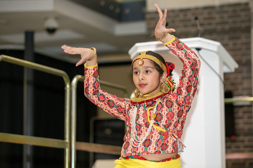 Nepalese solo dancer Aashirya Sitalu