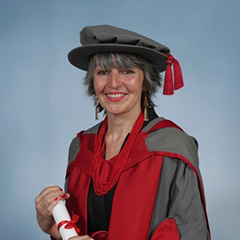Thalie Martini at Middlesex University Graduation 2024
