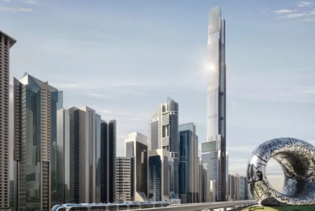 Artist impression of Burj Azizi
