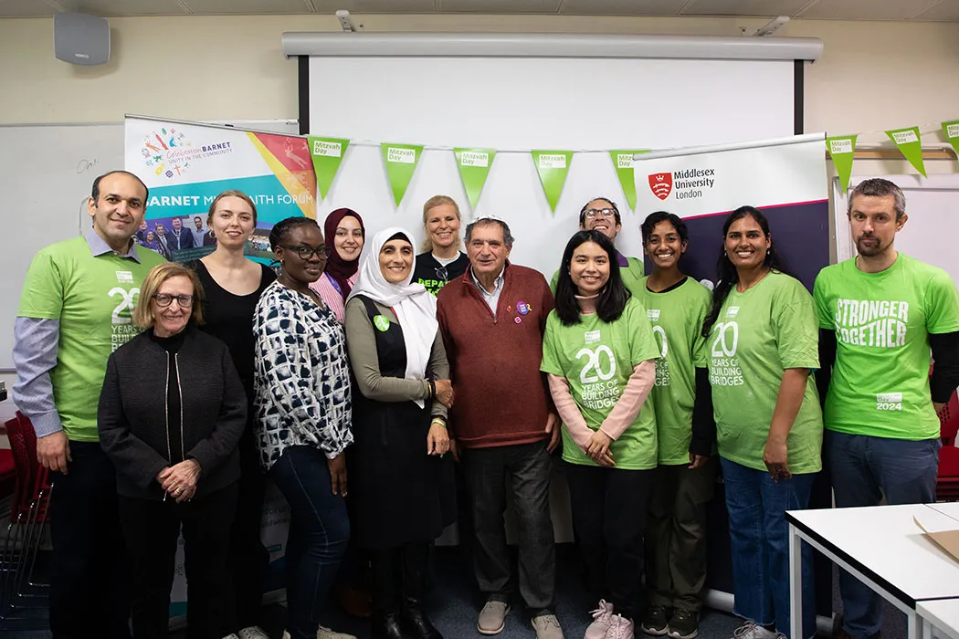 Visitors at Inter Faith Week event