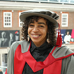 Martine Rose at Middlesex University Graduation 2025