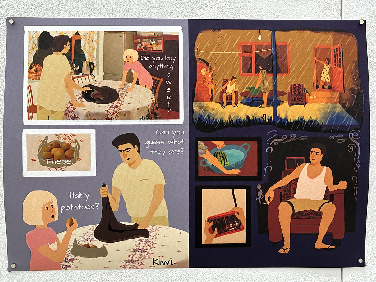 Ecaterina prints from MDX Degree show 2026